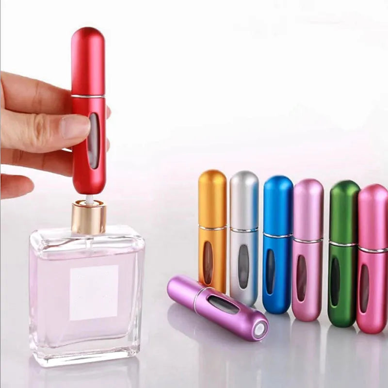5ml Perfume Refill Bottle Portable Mini Refillable Spray Jar Scent Pump Empty Cosmetic Containers Atomizer for Travel Tool Hot - Get Me Products