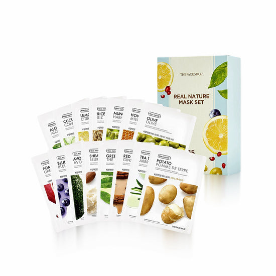 THE FACE SHOP Real Nature Face Mask Shea Butter Extract