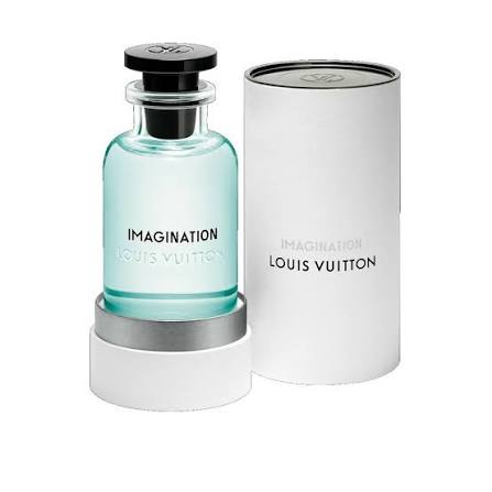 Louis Vuitton Imagination EDP 100ml bottle with white cylindrical box
