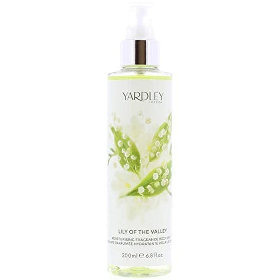Yardley Lily of the Valley Fragrance Mist 200ml Spray