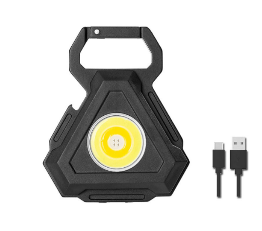 Outdoor USB Mini Alloy Keychain Light Home Emergency Night Light Car Repair Light Camping Light - Get Me Products