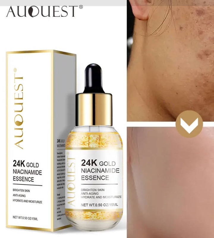 24K Gold Serum: Rejuvenating Anti-Aging Skincare Solution with Powerful Gold Infusion - Get Me Products