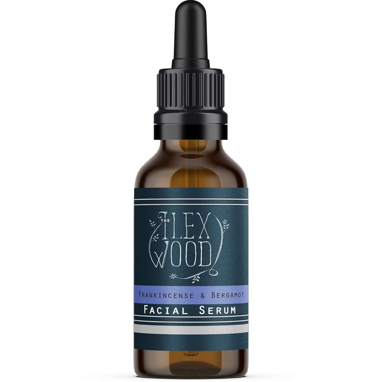 Revitalize Your Skin with 100% Natural Frankincense & Bergamot Facial Serum - Vegan, Moisturizing, Anti-Aging Formula for Men & Women, 20ml