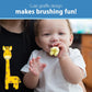 Infant-To-Toddler Training Toothbrush, Giraffe, 0-3 Years