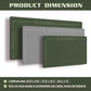 Desk Mat, Blotter, Dual-Sided Office Desk Pad, Waterproof Desk Mat for Desktop, Desk Blotters, PVC Leather Pad Protector (Dark Green, 31.5" X 15.7")