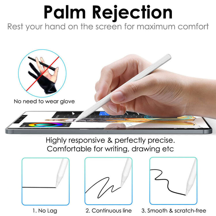 Stylus Pen For Apple IPad Pen -Pencil -Stylus With Palm Rejection - UK Stock - Get Me Products