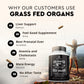 Ancestral Supplements Grass-Fed Beef Organs – Liver, Heart, Kidney, Pancreas, Spleen | 180 Capsules