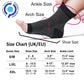 Ankle Support Brace, Plantar Fasciitis Socks (2 Pairs)