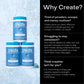 Create Creatine Monohydrate Gummies – 1.5g per Gummy, Vegan, Anti-Melting