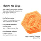 Create Creatine Monohydrate Gummies – 1.5g Per Gummy, Vegan, Anti-Melting, Sour Peach Flavor
