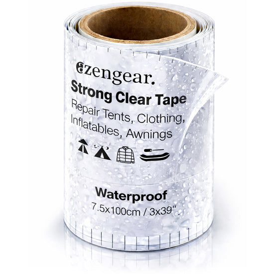 Tenacious Waterproof Transparent Tape to Repair Jackets, Tents, Inflatables