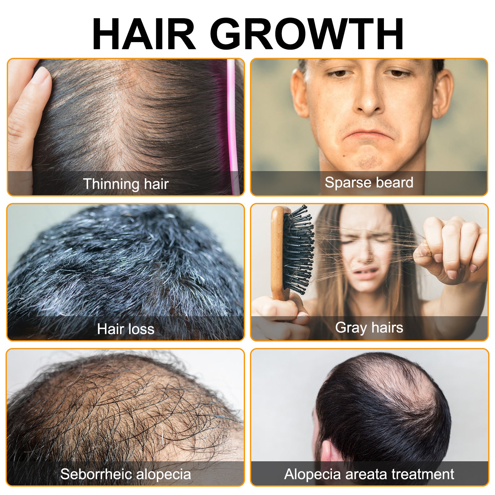 Hair Growth Moisturizing The Scalp And Preventing Hair Loss - Get Me Products