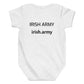 Irish Army - Baby Jersey Bodysuit