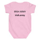 Irish Army - Baby Jersey Bodysuit
