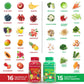 Balance of Nature Fruits & Veggies Supplements – 90 Fruits & 90 Veggies Capsules Set