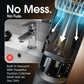 Bell+Howell Vacutrim Cordless Beard Trimmer – Built-In Vacuum, 20-Setting Dial
