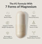 BiOptimizers Magnesium Breakthrough Complex – 7 Forms for Sleep & Cognitive Support | 60 Capsules