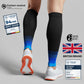 Calf Support Compression Sleeves for Shin Splints (20-30 mmHg / Class 2) (Pair)
