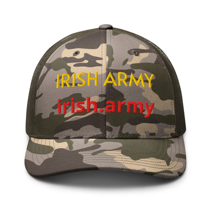 Irish Army - Camouflage Trucker Hat