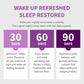 MEDCHOICE 12-in-1 Melatonin Sleep Capsules – 5 mg Melatonin & 500 mg Magnesium Glycinate (90ct, Pack of 3)