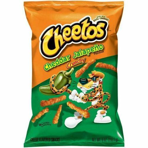 CHEETOS CRUNCHY CHEDDAR JALAPENO AMERICAN BAG 226G - Get Me Products