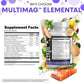 Clean Nutraceuticals MultiMag Magnesium Complex - 9 Magnesium Forms + B Vitamins (180 Capsules, Pack of 2)