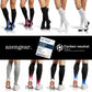 Compression Socks for Women & Men (20-30 mmHg) Knee-High Flight Socks, Calf Support for Travel, Running - Seamless Toe, Padded Heel and Sole
