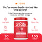 Create Creatine Monohydrate Gummies – 1.5g Per Gummy, Sour Cherry, Vegan, Gluten‑Free