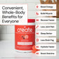 Create Creatine Monohydrate Gummies – 1.5g Per Gummy, Sour Cherry, Vegan, Gluten‑Free