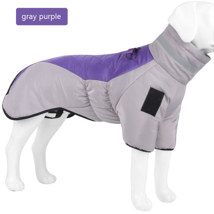 New Winter Dog Coat Waterproof Pet Clothes For Medum Large Dogs Warm Thicken Dog Vest Custome Labrador Jacket - Get Me Products