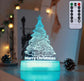 Christmas Decoration 3D Lamp Acrylic LED Night Lights New Year Valentines Day Christmas Kids Gift Christmas Ornaments