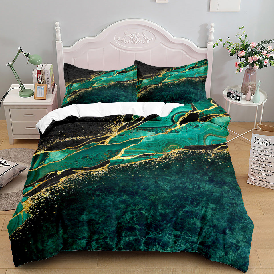 Bedding Home Textile Quilt Cover Three Piece Set - Get Me Products