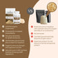 Real Mushrooms Lion’s Mane Supplement Capsules - Organic, Vegan, 300 ct, Beta-Glucan Rich