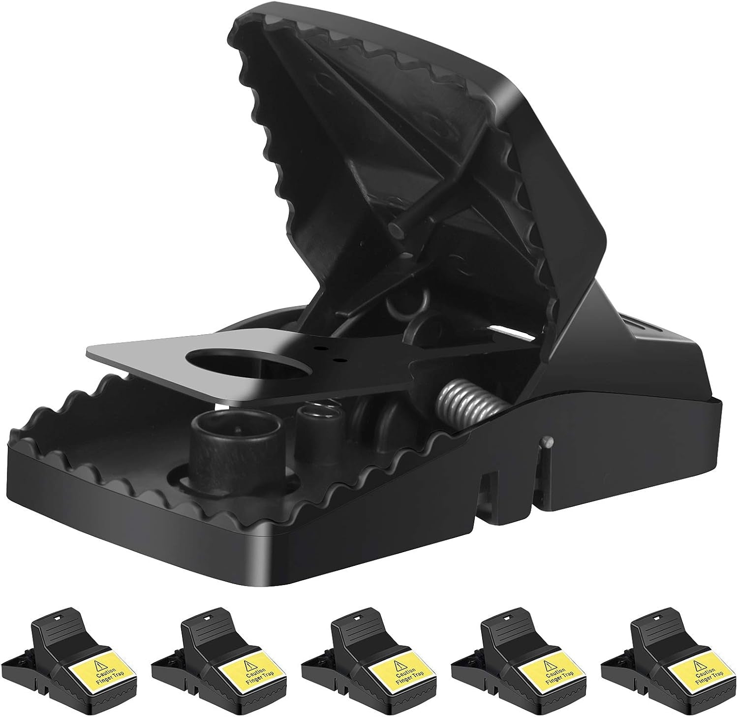 Mouse Traps, 6 Pack Heavy Duty Reusable Snap Traps That Kill Instantly, High Sensitive Mice Catcher, Safe and Effective Rodent Trap for Indoors Outdoors