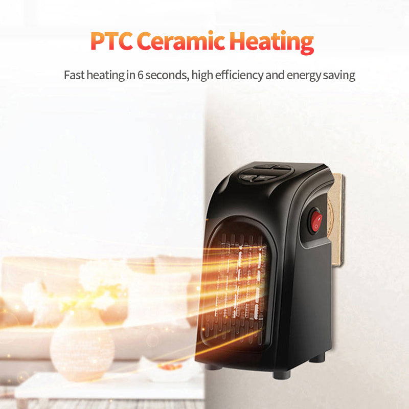 Winter Air Heater Fan Heater Electric Home Heaters Mini Room Air Wall Heater Ceramic Heating Warmer Fan For Home Office Camping - Get Me Products