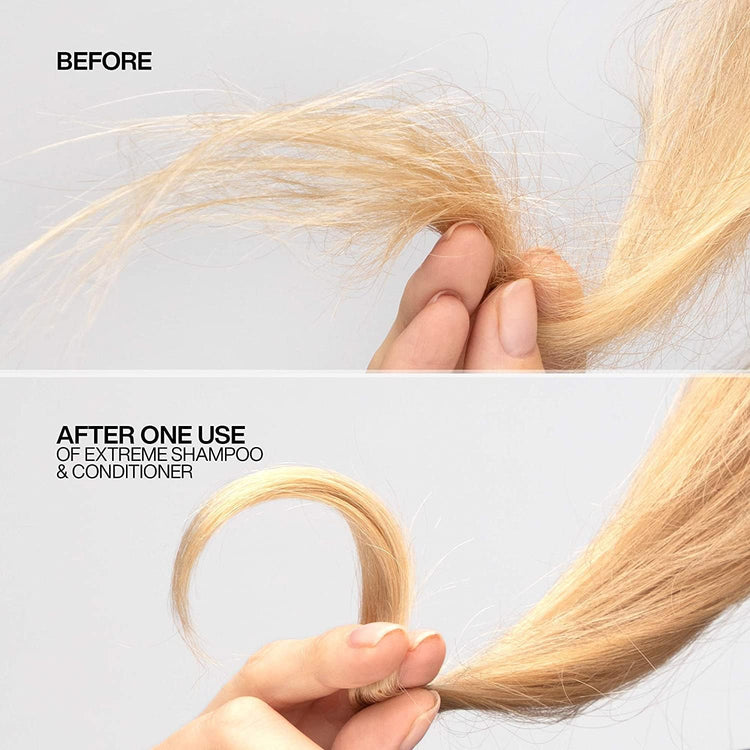 Extreme Shampoo and Conditioner, for Damaged Hair, Repairs Strength & Adds Flexibility