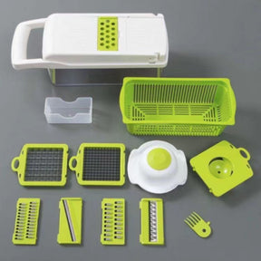 12 In 1 Manual Vegetable Chopper Kitchen Gadgets Food Chopper Onion Cutter Vegetable Slicer - Get Me Products