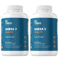 Dr. Tobias Omega-3 Fish Oil 2000mg Triple Strength – 800mg EPA / 600mg DHA per Serving | Heart, Brain & Immune Support | 360 Softgels