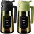 Olive Oil Dispenser and Sprayer, 16Oz/470Ml Glass Light-Proof Pour Bottle, Kitchen Gadgets Accessories for Air Fryer, Cooking, Salad, and BBQ