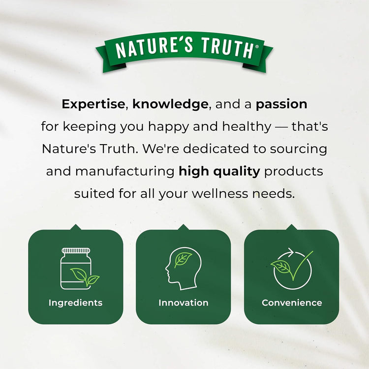 Evening Primrose Oil 1000Mg | 120 Softgel Capsules | High Strength Omega 6 and GLA | Cold-Pressed | Natures Truth