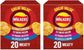 Meaty Variety Multipack Crisps Box 20X25G, Red