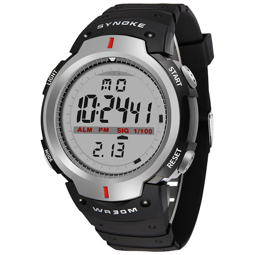 Large Screen Sports Men Waterproof Multifunctional Outdoor Mountaineering Watch - Get Me Products