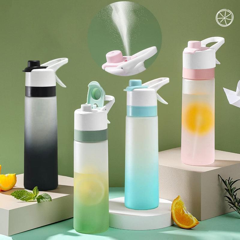 700ml Spray Water Bottle For Girls Outdoor Sport Fitness Water Cup Large Capacity Spray Bottle BPA Free Drinkware Travel Bottles Kitchen Gadgets - Get Me Products