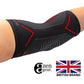 Elbow Support Compression Sleeves (Pair) for Instant Joint Pain Relief