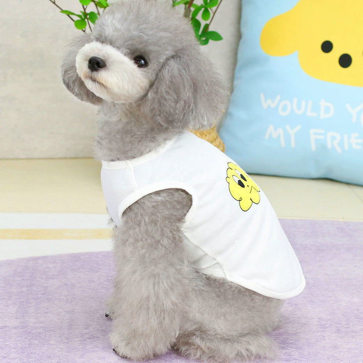 Pet Clothing Small And Medium-sized Pomeranian Bear Teddy Laughing Cloud Vest - Get Me Products