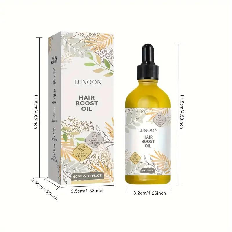 Lunoon Rosemary Hair Serum Oil Timeless Scent for Silky Smoothness Deep Nourishment & Hydration 60ml Haircare Lavender Olive Comfort Haircare Coconut