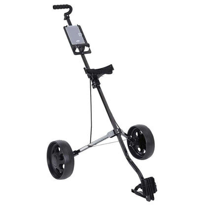 Adjustable Golf Pull Cart – 2-Wheel Trolley with Brake & Lightweight