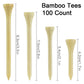 Bamboo Golf Tees Eco Friendly | 100 Pack 4 Sizes | Adistore Golf