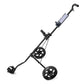 Adjustable Golf Pull Cart – 2-Wheel Trolley with Brake & Lightweight