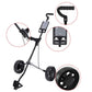 Adjustable Golf Pull Cart – 2-Wheel Trolley with Brake & Lightweight